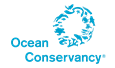 ocean conservancy logo in light blue with blue letters small