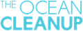 the ocean clean up logo in light blue small